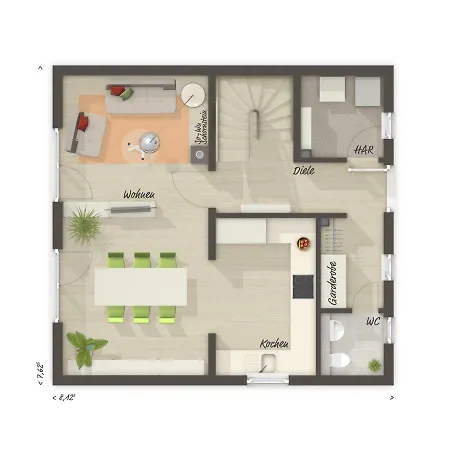 펜션 Ferienhaus Paul 타팅